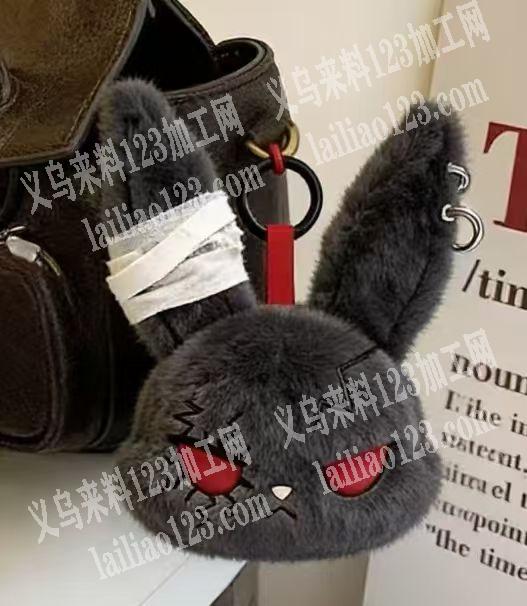 毛绒娃娃粘胶的手工活外发加工，纯手工活外