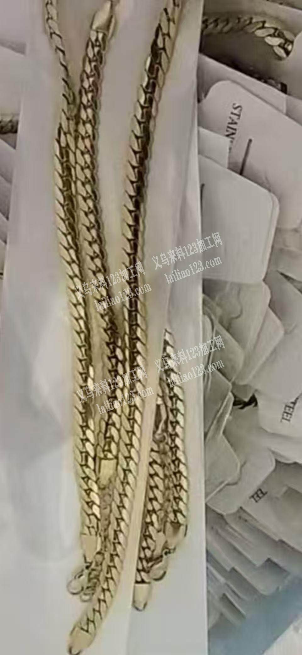 如图链条项链饰品订单，成品订单，寻找成品