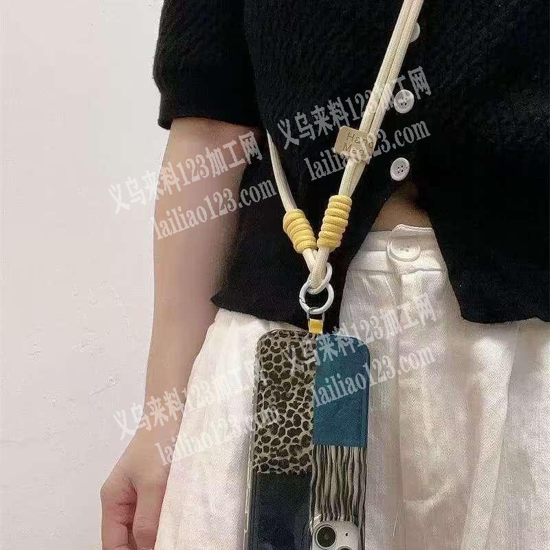 手机挂绳手工活外发加工【外发加工，纯加工