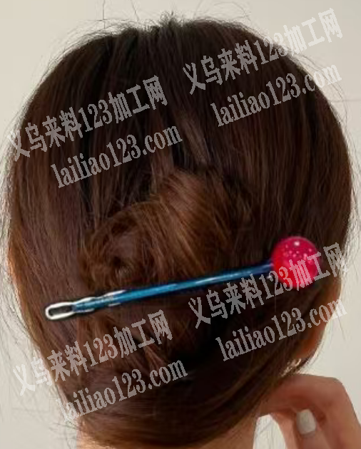后脑勺青蛙扣，一字夹发夹订单，如图，寻找