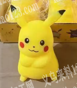 皮卡丘解压慢回弹玩具订单。，如图，寻找厂
