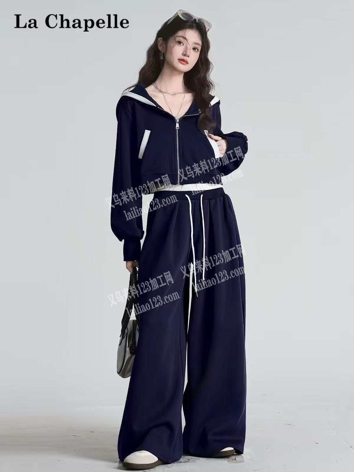 寻找如图服装套装厂家，要成品，有现货的联