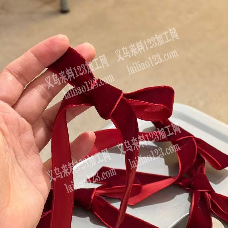 商贸城****店面手工蝴蝶结订单，如图，