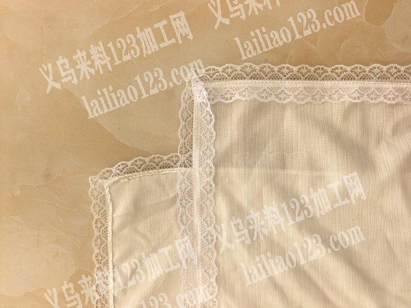 专业承接加工电热丝围巾下料，卷边，包边，一体成型，上花边……