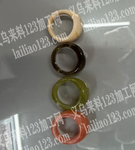 如图，树脂的戒指订单，如图，寻找专业做树
