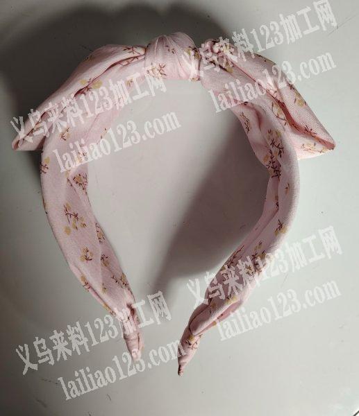 布艺头扣，打蝴蝶结发箍手工活外发，。做一样产品的找我