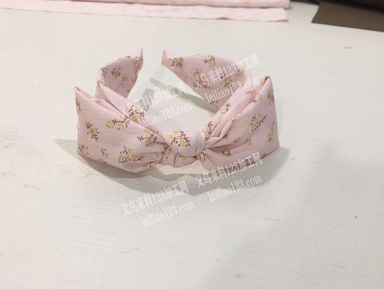 布艺头扣，打蝴蝶结发箍手工活外发，。做一样产品的找我