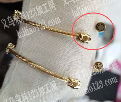 上磁铁扣的手工活外发加工，寻找会做上磁铁