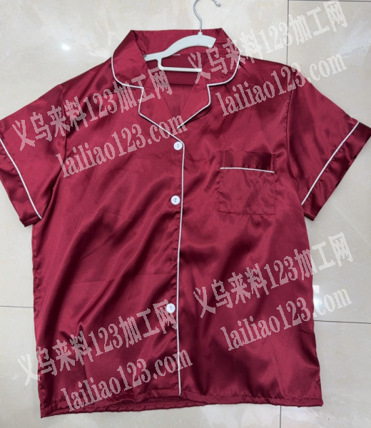 睡衣订单，如图款式的服装订单，寻找专业做