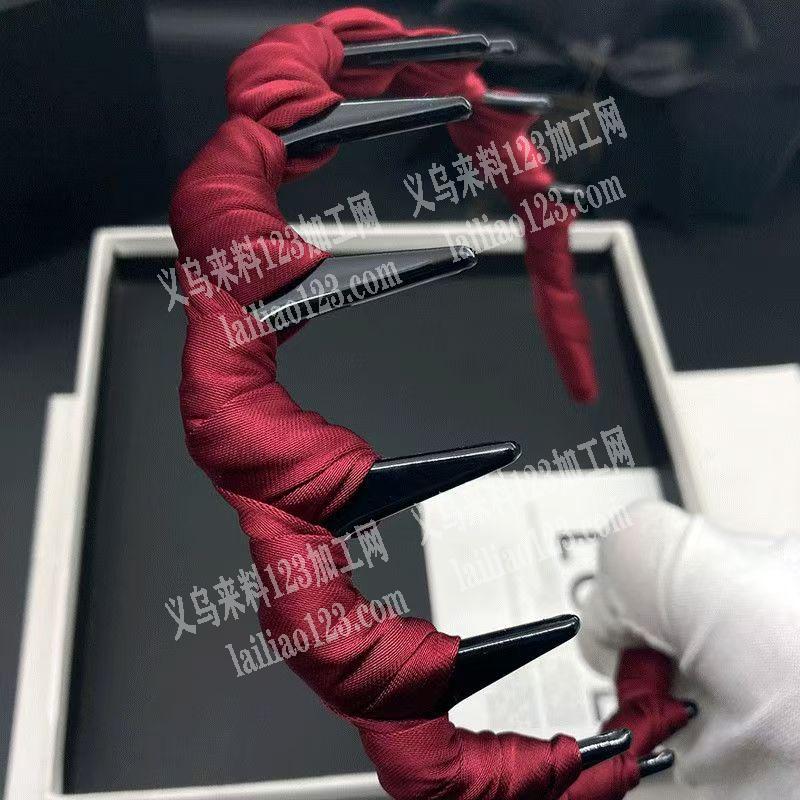 【布艺饰品手工活外发】发箍缠绕手工活【缠