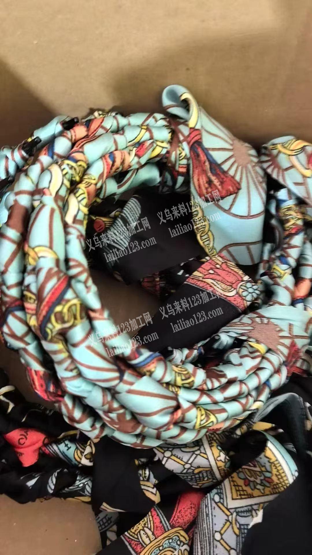 【每天上万订单】如图飘带发箍订单，布艺发