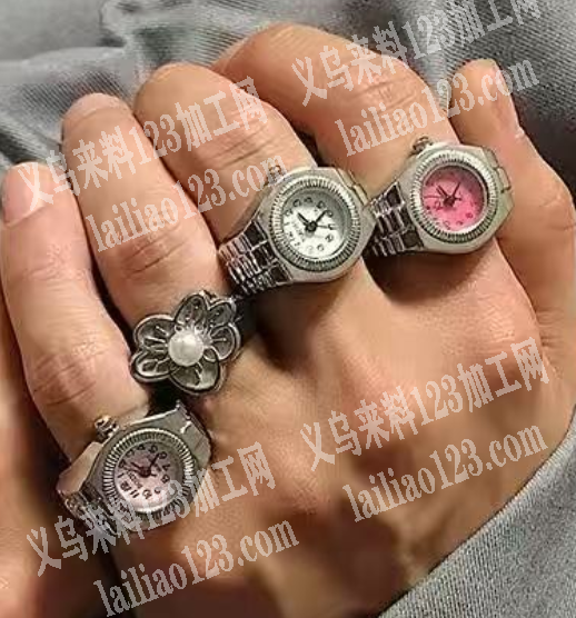 公司有个性手表戒指订单，如图，寻找工厂。