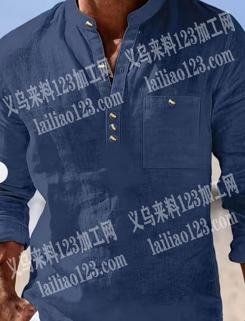 有能做这个polo衫的加工厂吗？只加微信