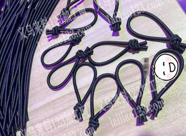 弹力绳打结的手工活外发加工，如图，寻找有