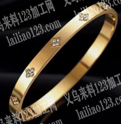 如图不锈钢手镯的订单，长期合作，长期稳定