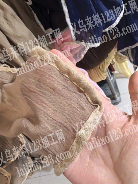 专业承接围巾卷边，包边，卷边，上花边，同步车三件套毛绒帽，同
