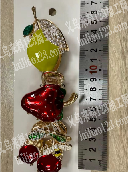 外贸公司水果滴油成品发抓头饰订单，寻找成