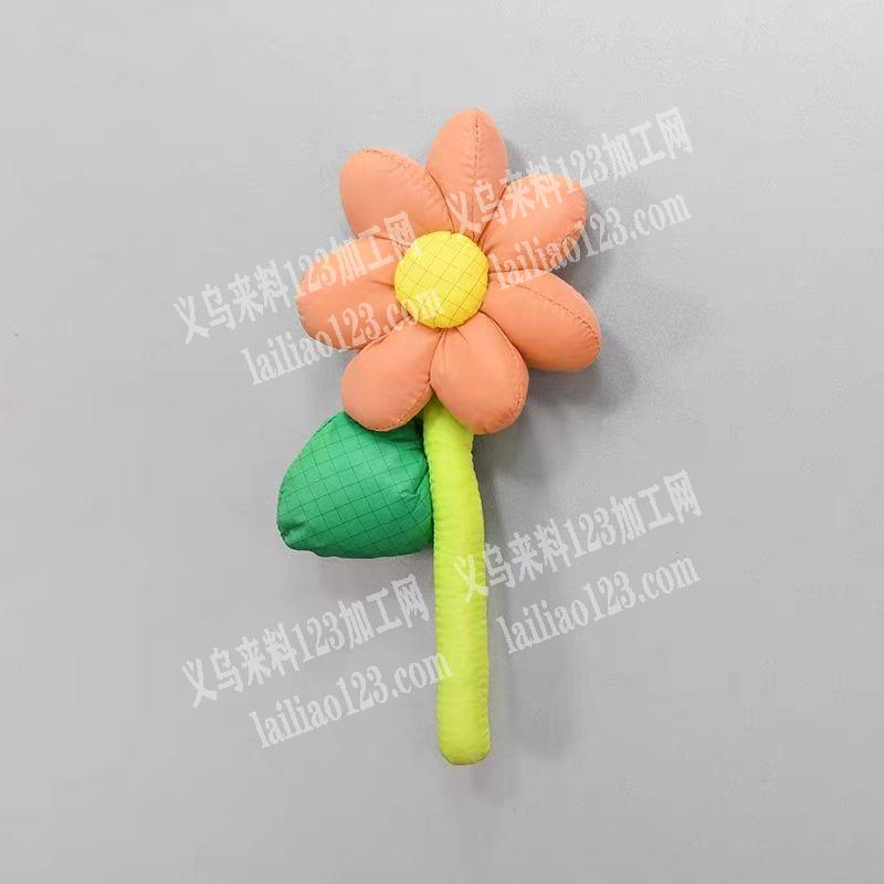 寻找布艺充棉的花朵的工厂，我有订单，如图