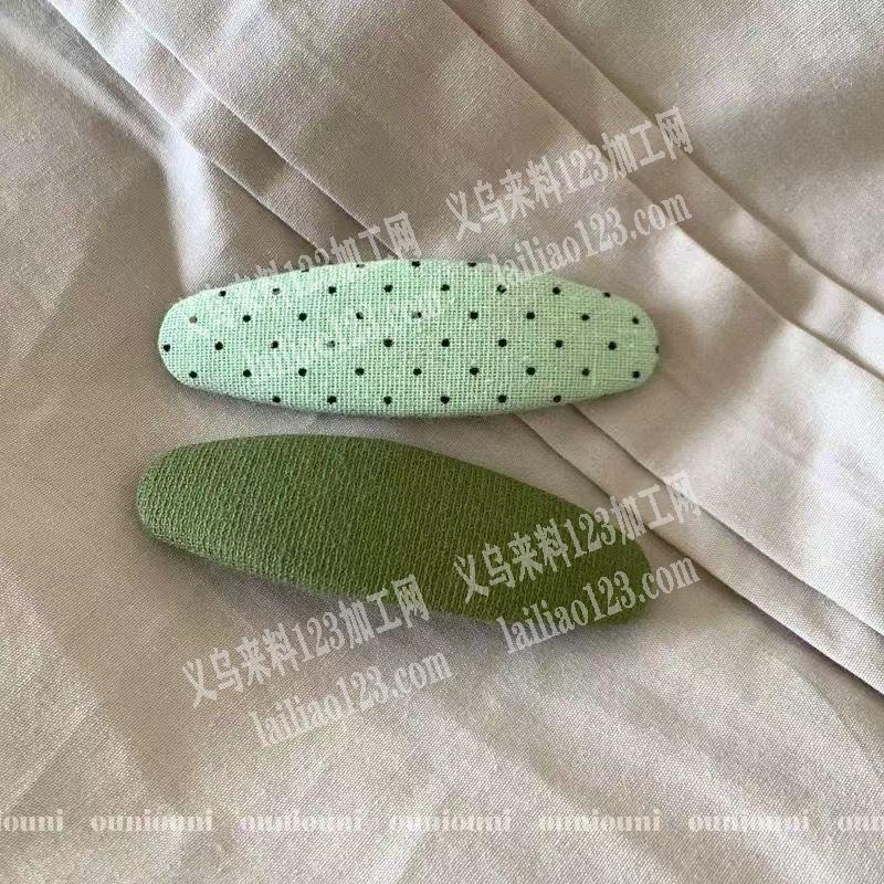 这个包布发夹的手工活外发加工，谁家会做的