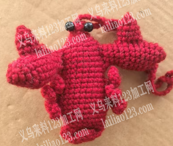 毛线钩针编织的手工活外发加工，纯加工，如
