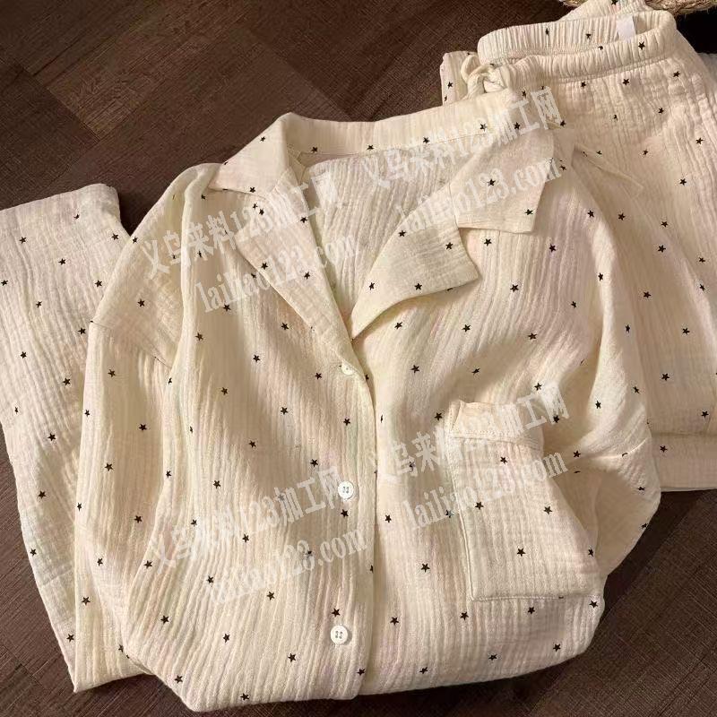 日系家居服套装外发加工，纯加工，寻找江西
