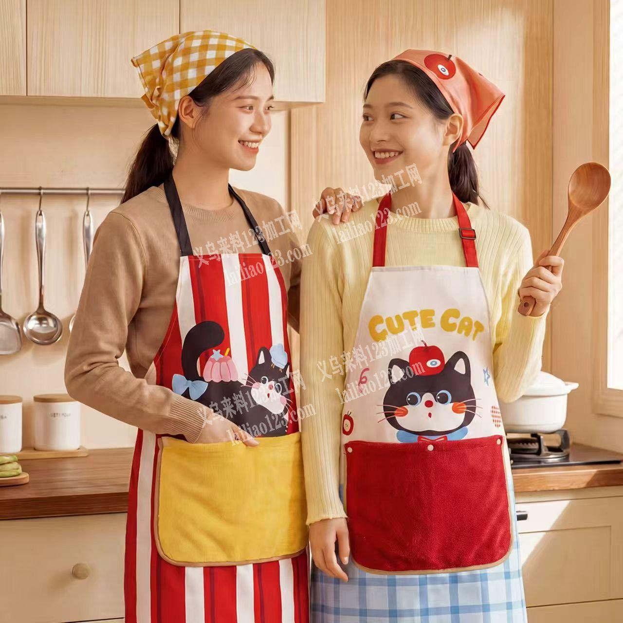 寻找专业做围裙订单的工厂【包工包料做成品