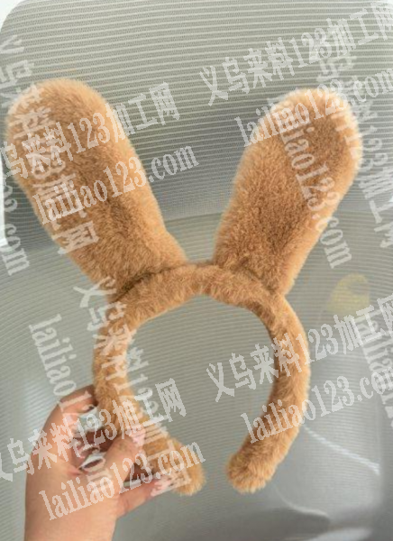 【手工活】【平车活】外发加工，如图，兔耳