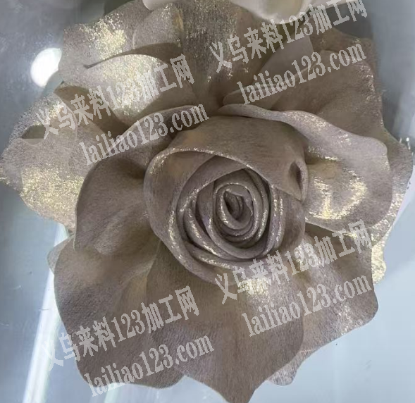 布艺手卷花朵，寻找会做的手工活加工厂，请