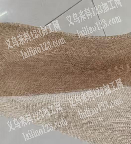寻找麻布袋的面料/布料，寻找供应商。如图