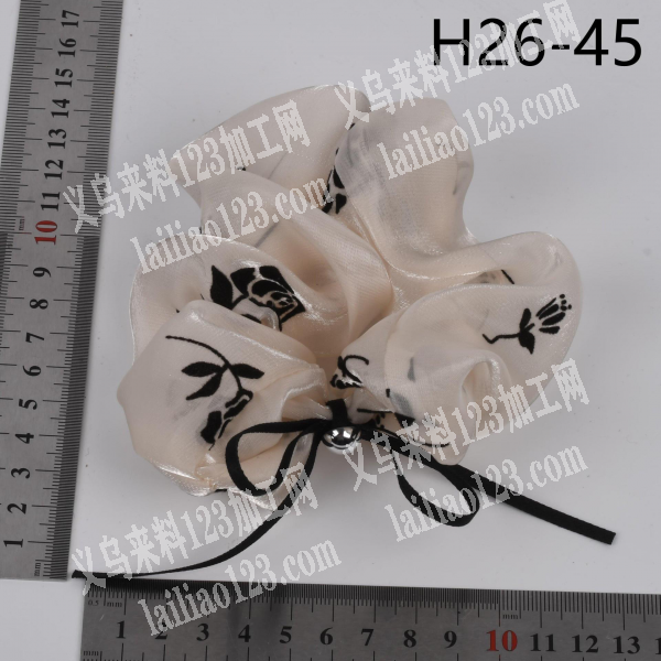 【平车订单】寻找专业做包工包料布艺发圈的