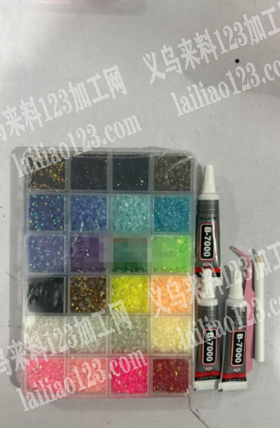 大量订单，亚克力钻套装成品外发！包工包料