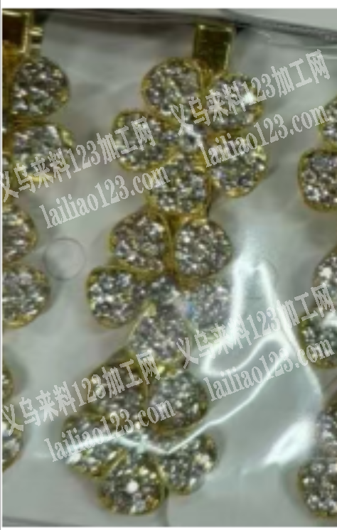 大量合金小花发夹订单，合金的压铸外发，寻
