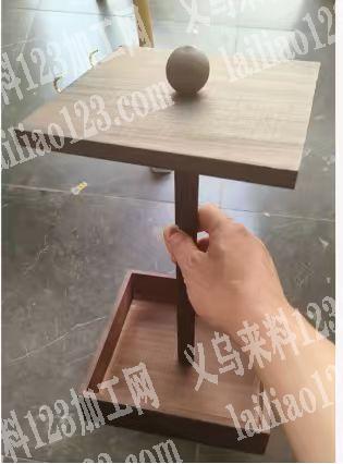 常年木制品订单，如图，需要钻螺丝孔28个
