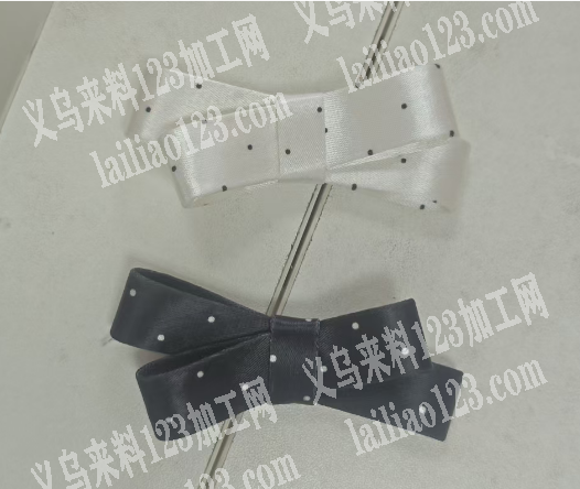 如图蝴蝶结手工活外发，纯加工，。寻找义乌
