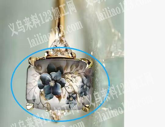 项链手工活外发【粘玻璃外发加工】【寻找会