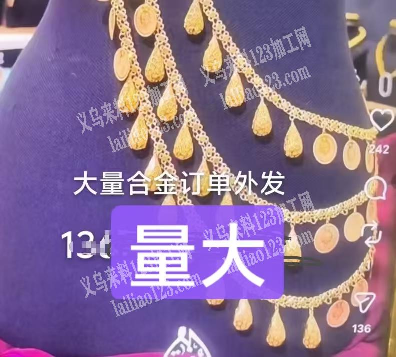 大量如图，合金饰品订单，如图老板委托寻找