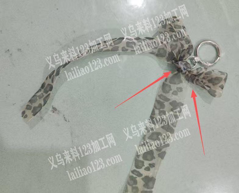 纱带手打蝴蝶结的手工活外发加工，寻找会做