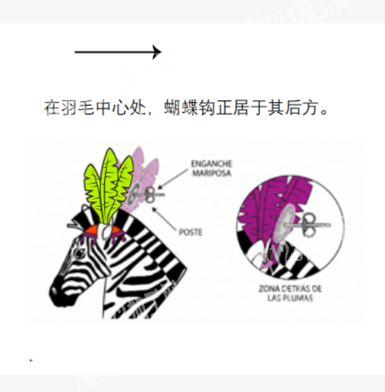 【包工包料做】如图，斑马耳钉成品订单，寻