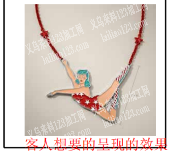 镀镍金属的项链成品，哪家可以包工包料做成