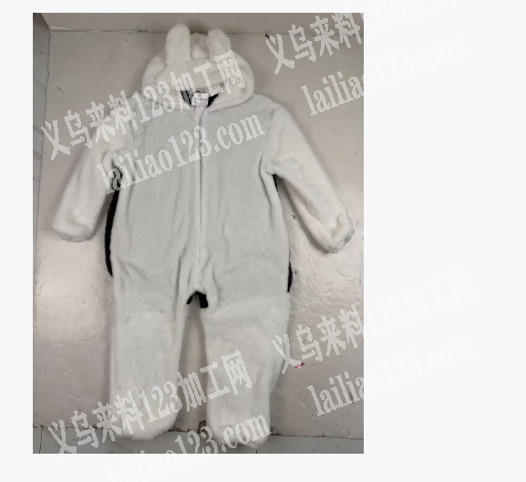 公司有连体衣外发加工。毛绒服装订单外发加