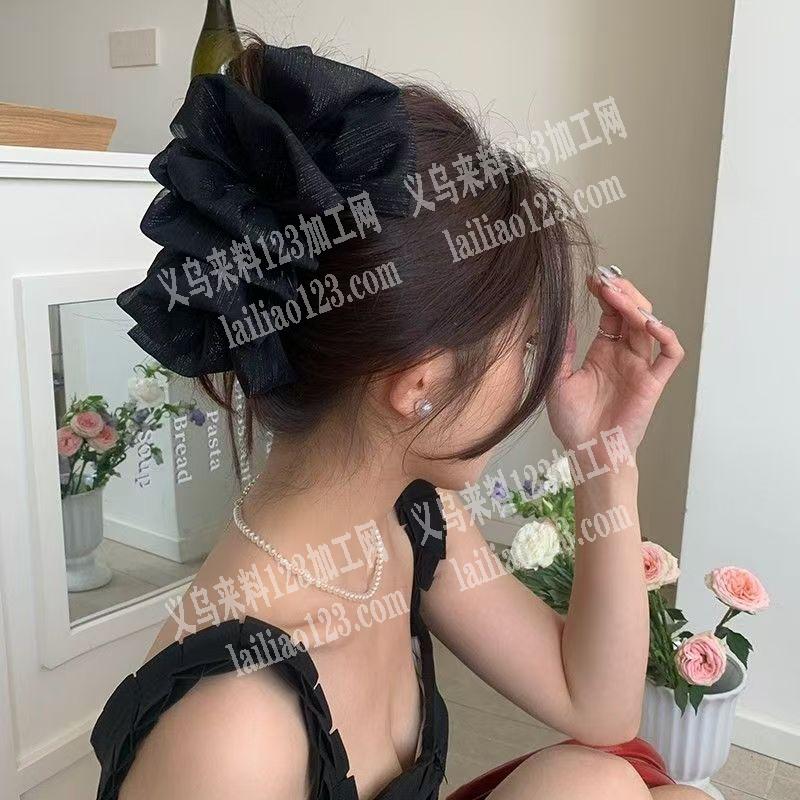 云朵泡泡大蝴蝶结手工活外发加工，寻找外地
