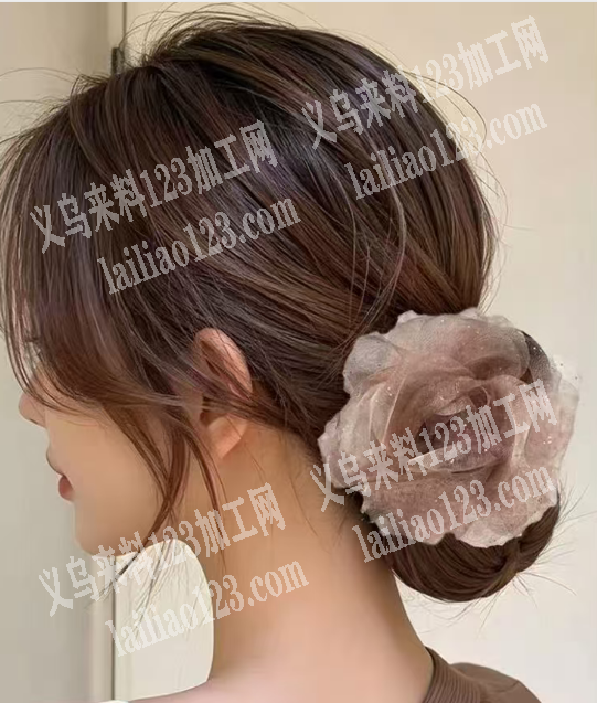 抓夹上面的花朵订单，如图，寻找专业做这个