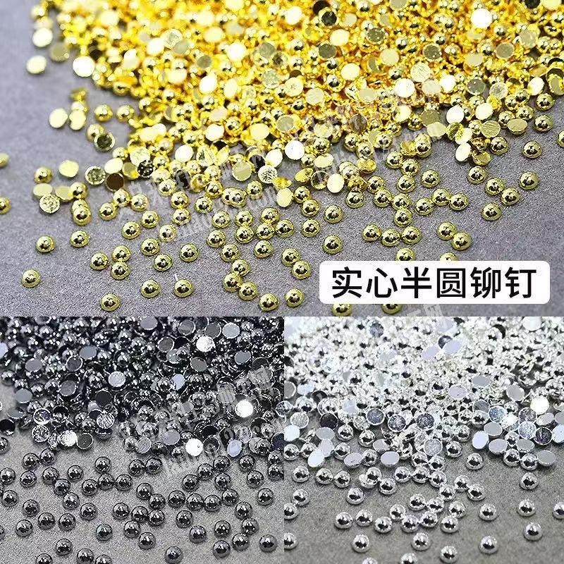 寻找美甲配件厂家，量大，金属美甲饰品合金