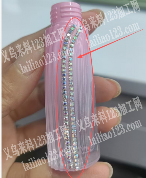 大量点钻点爪链，粘爪链外发加工，如图，粘