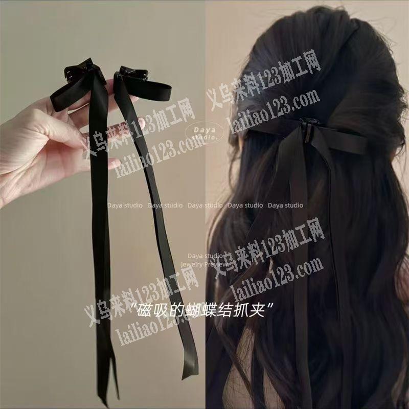 蝴蝶结磁吸发夹成品订单，寻找成品工厂合作