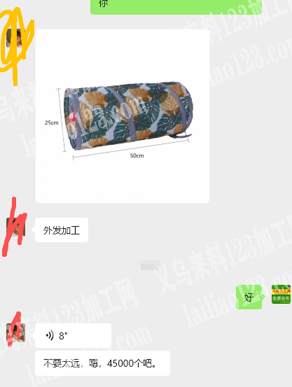 45000个猫咪宠物通道外发加工，如图大