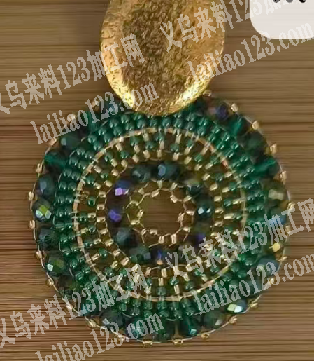串珠手工成品订单，如图，寻找可以包工包料