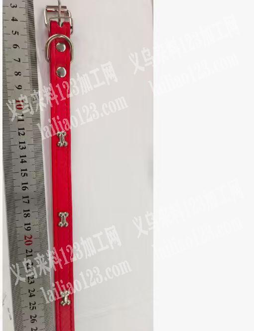 如图皮革宠物项圈订单。寻找源头成品工厂。