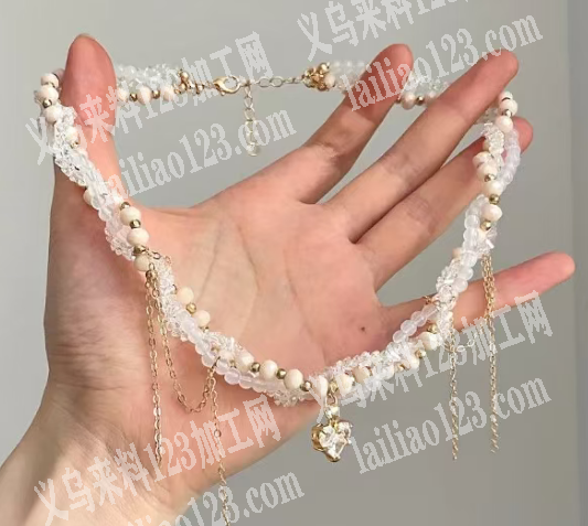 手工串珠项链成品订单，如图，寻找成品工厂