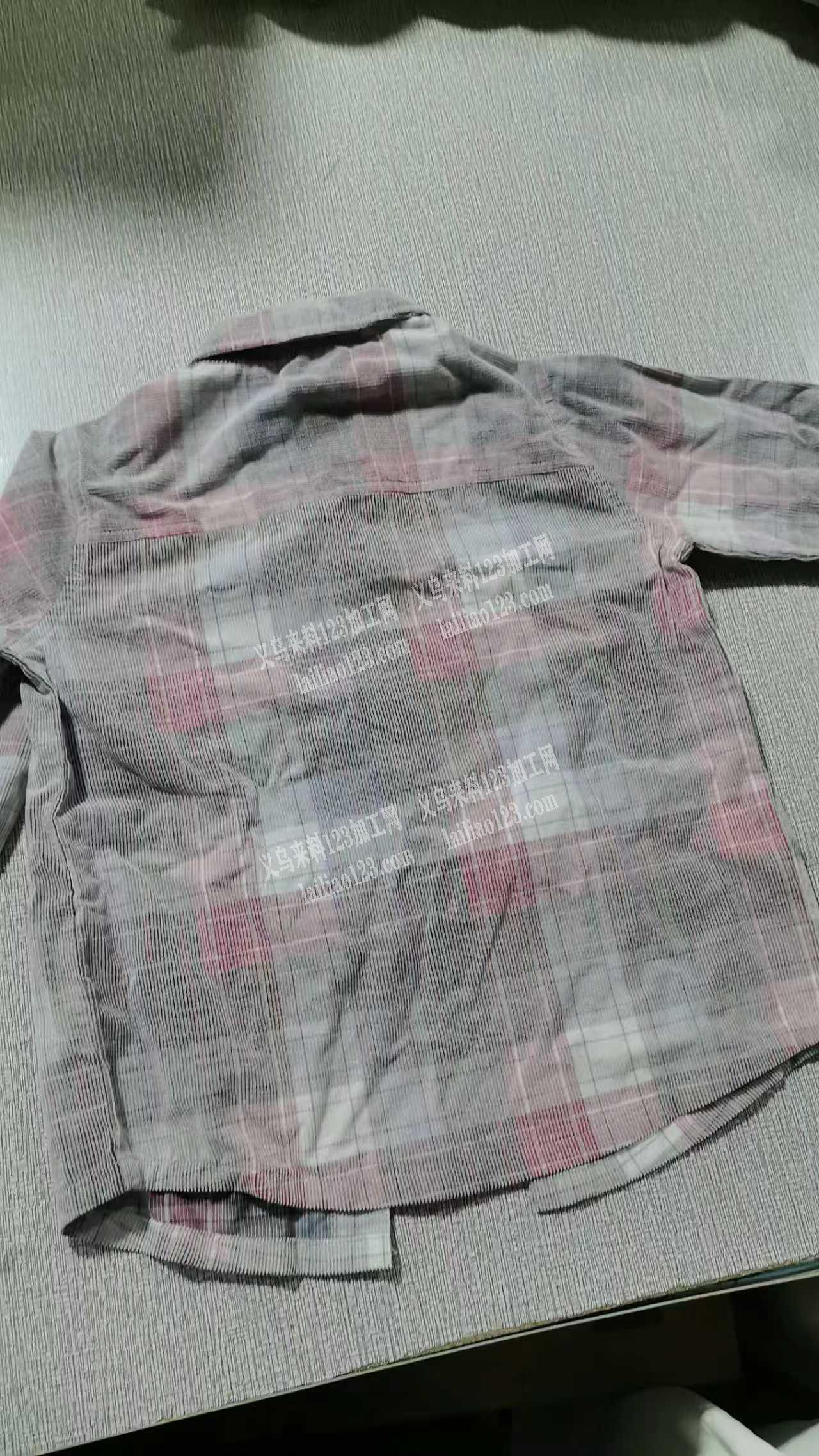 如图衬衫上衣服装订单外发加工，寻找服装加